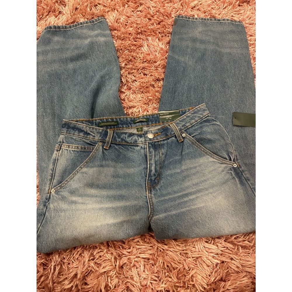 Universal Thread Straight Leg Women's Jeans in Light Blue